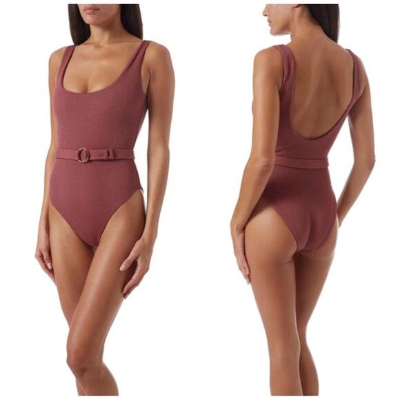 Melissa Odabash Rio CR Ridges Mocha Swimsuit Size IT 40 / US 4 - Picture 9 of 9